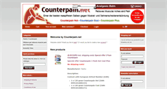 Desktop Screenshot of counterpain.net